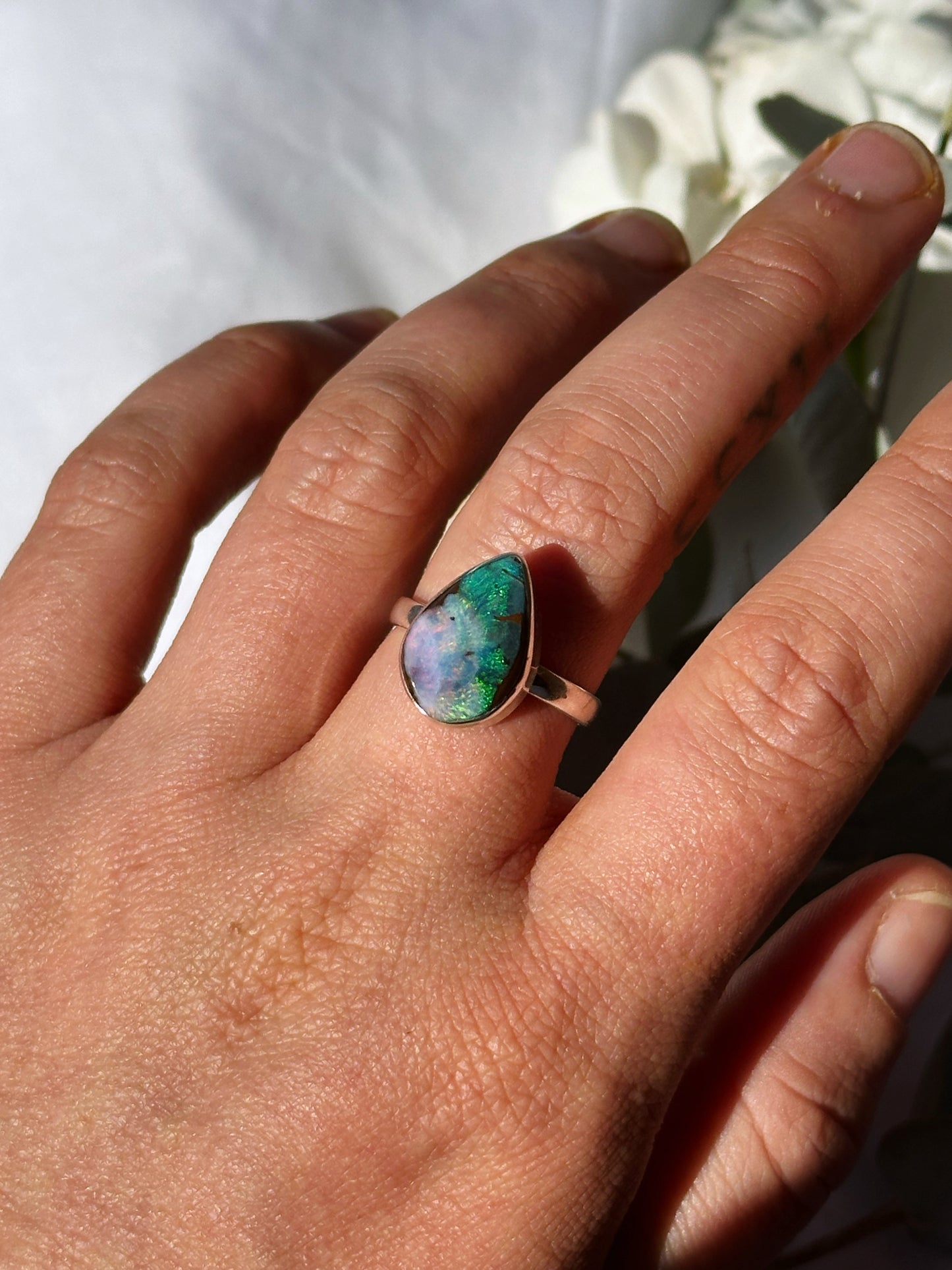 Boulder Opal | Size 8 | #3