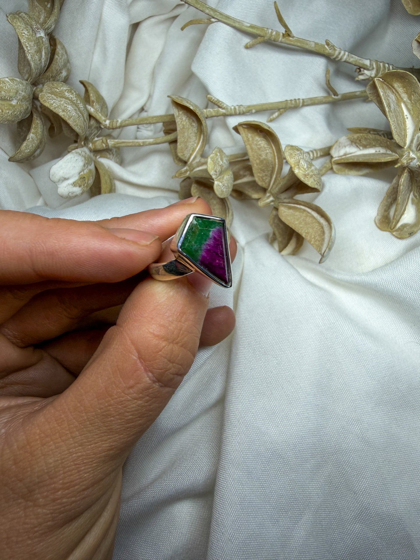 Ruby in Zoisite - size 6 - #1