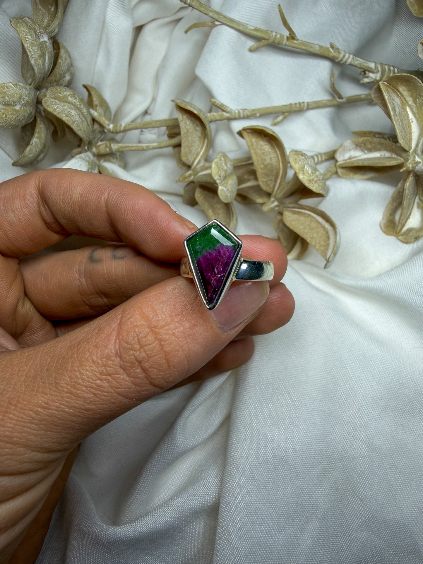 Ruby in Zoisite - size 6 - #1