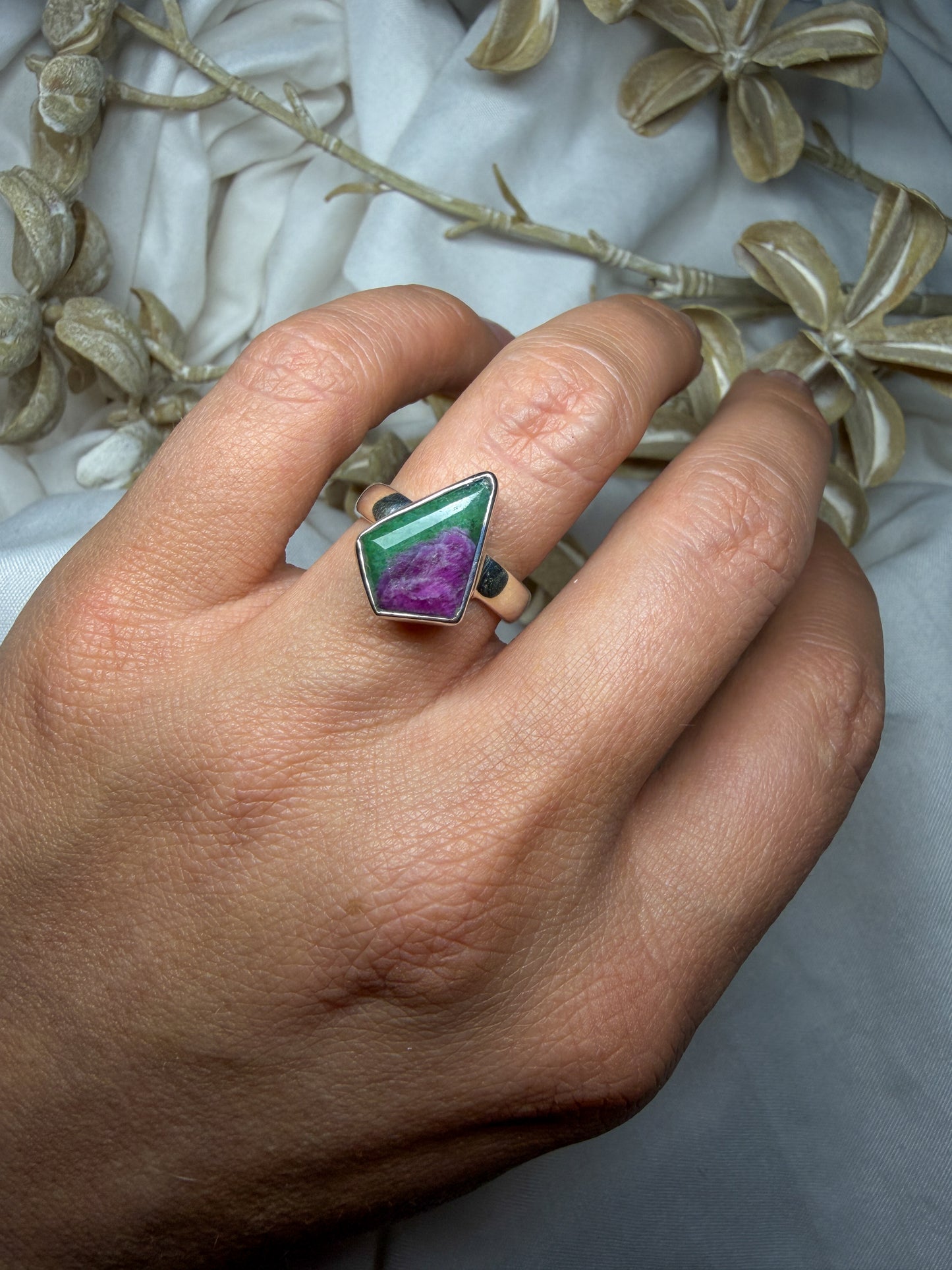 Ruby in Zoisite - size 6 - #2