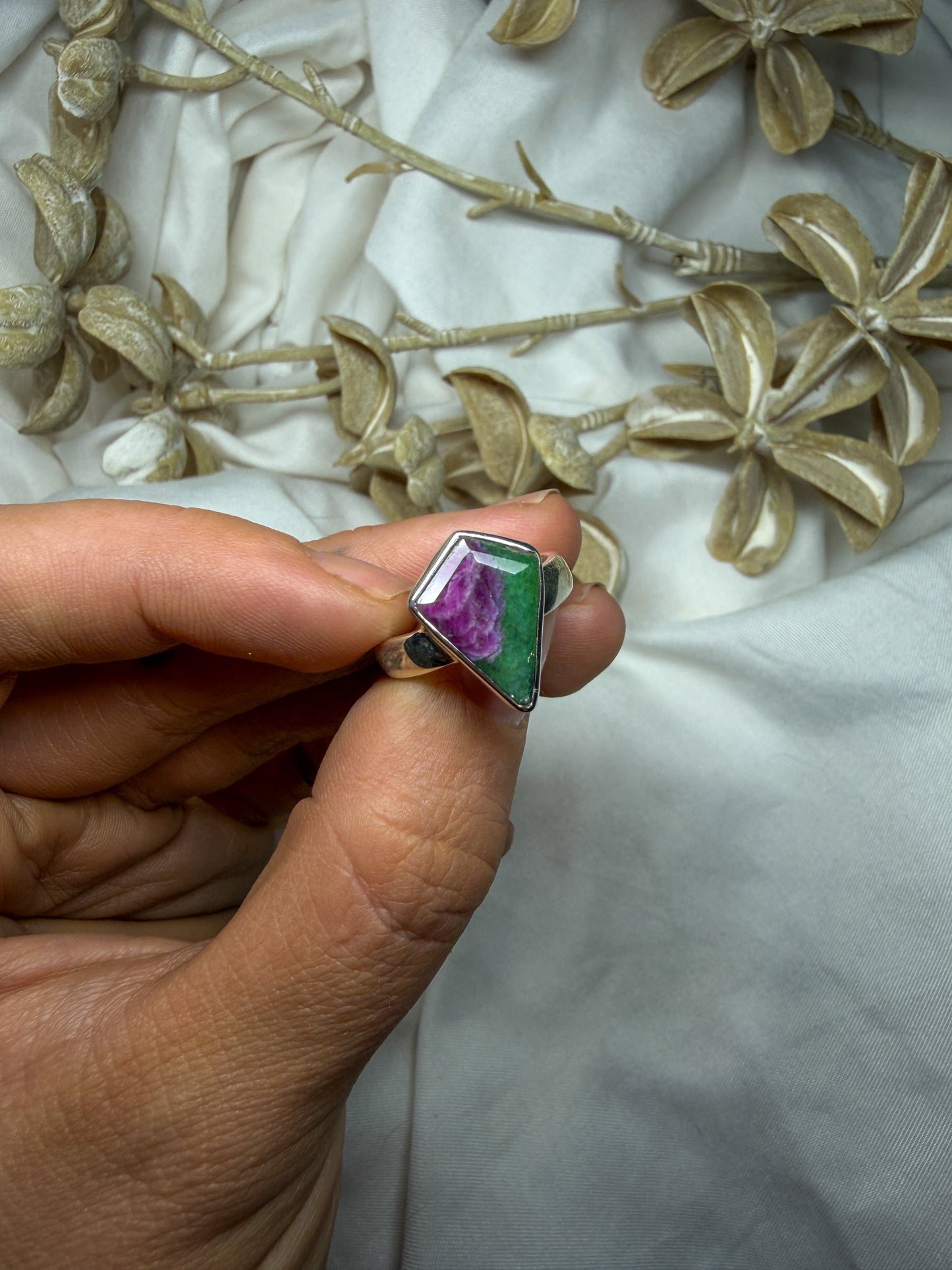 Ruby in Zoisite - size 6 - #2