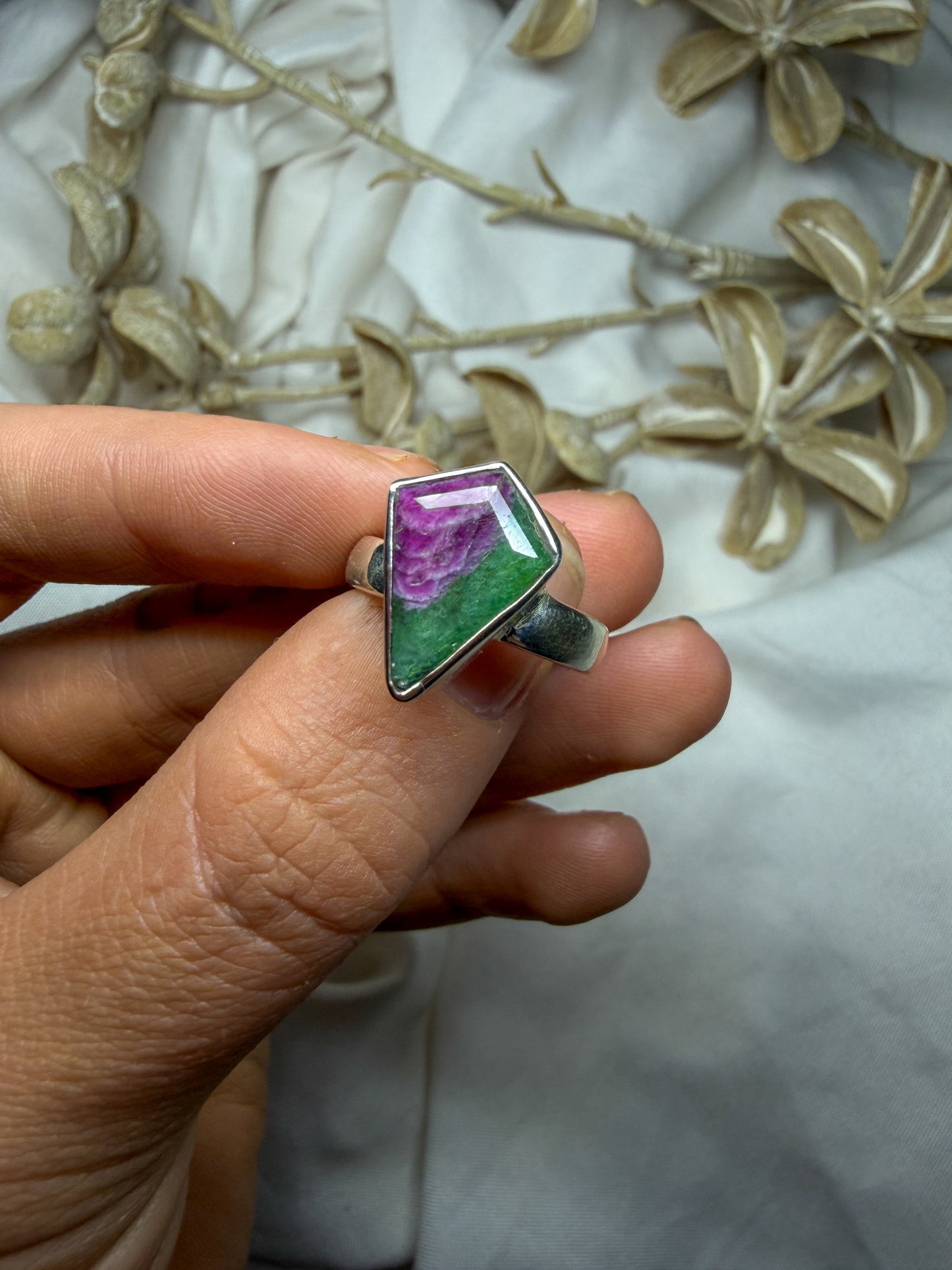 Ruby in Zoisite - size 6 - #2